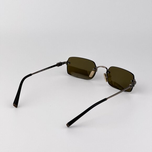 Miu Miu Women’s Rectangle Sunglasses – Old Gold Brown Model MUB50S 26C09Z main image 7